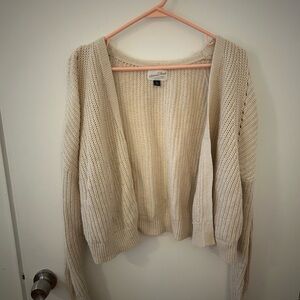 Women's Cream cardigan